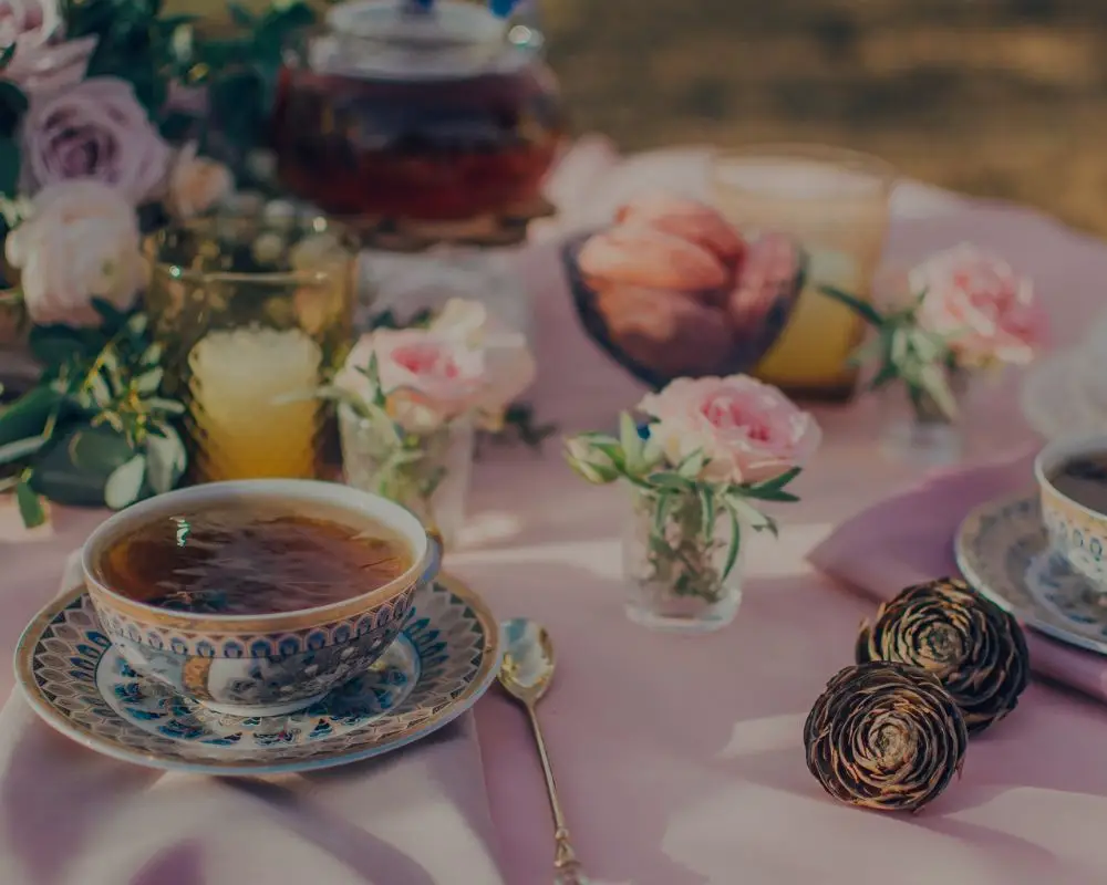High tea